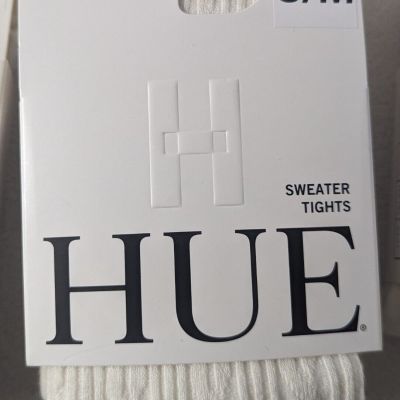 Hue 3 Pair Sweater Tights Size S Small M Medium, Color Ivory