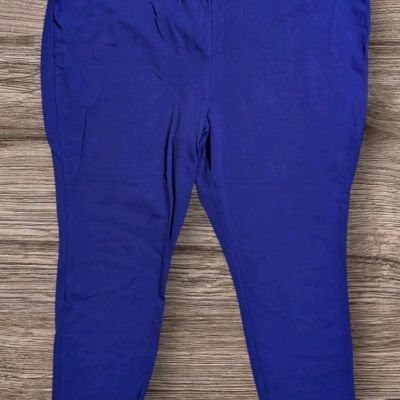 Womens Catherines Active Leggings Purple Athletic Plus Size 4X 48