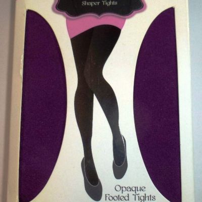 Miraclesuit Super Tummy FlatOpaque Shaper Tights Footed Berry Size Small (LL128)