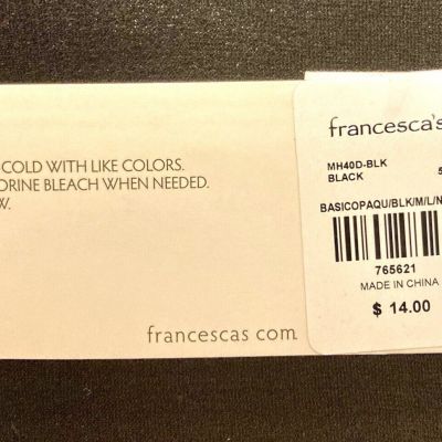 Francesca’s Women Size                         M/L  Socks , Tights