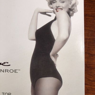 Marilyn Monroe Branded Pantyhose Stockings, Size A Black  New In package
