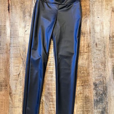 CY Fashion Changemaker  Faux Leather Leggings Size Small NWOT