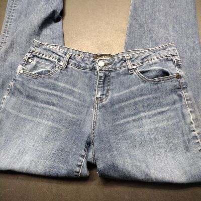 Liverpool Denim jeans Size 10/30 pull on boot style womens