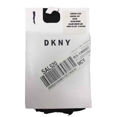 DKNY Comfort Luxe Control Top Tights M Opaque 40Den Chocolate Brown