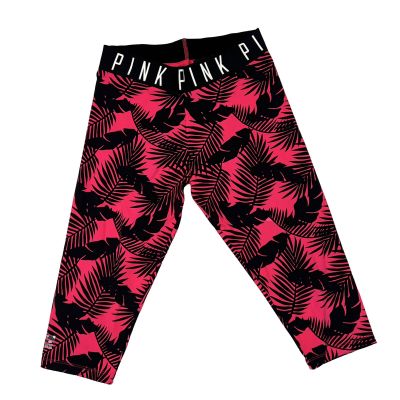 Pink Victoria’s Secret Unlimited Capri Legging Tropical Bright Pink Size Medium