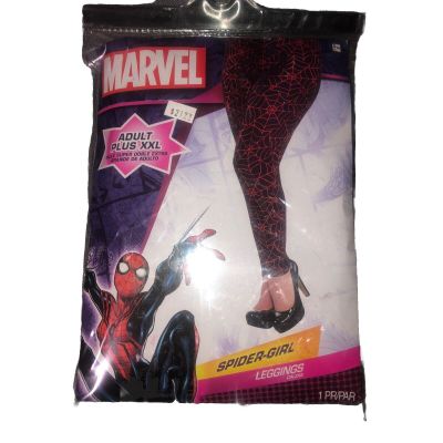Spider-Girl Leggings Plus Size XXL Marvel Comics New