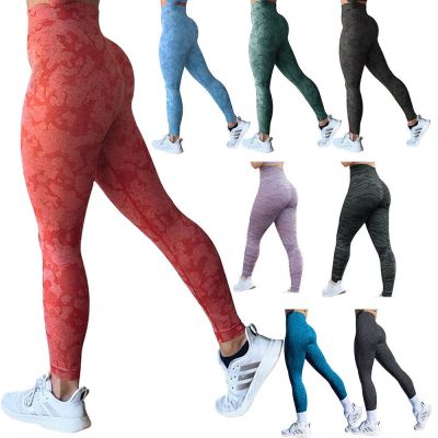 Women Leggings Butt Yoga Pants High Waist Anti-cellulite Push Gym Workout Booty