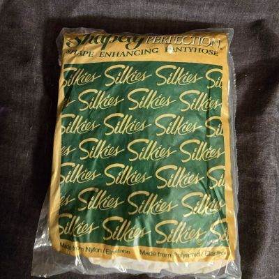 Shapley Perfection Silkies Pantyhose Vintage Size Medium White New NIP Free Ship