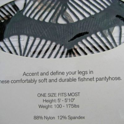NIB! Fishnet Pantyhose Yelete Killer Legs Black Slinking thro the Web  Stocking