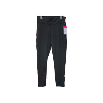 Pop Fit Womens Black High Rise Leggings Size 2XL POP1010-10