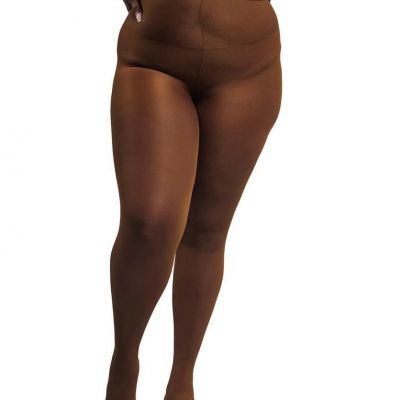 Nude Barre Women's 3PM Footed Opaque High Rise Tights Size 4XL/5XL