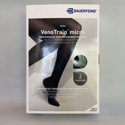Bauerfeind VenoTrain Micro US ccl2 M Normal Long Compression Stockings Germany