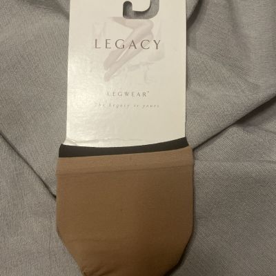 Legacy 2 Pair Tip Toe  Nude & Black New In Package