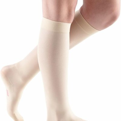 MEDIVEN Sheer & Soft PETITE Calf Compression Stockings Pick Size & Color  15-20