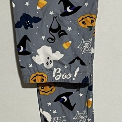 Plus Size Gray Halloween - Bats, Ghosts, Pumpkins, Candy Corn, Spiders Leggings