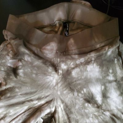 Torrid Green Tie Dyed Leggings Size 1