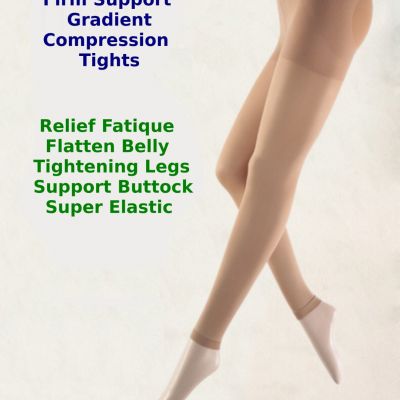 Therapy 20-30 mmHg Firm Support Gradient Compression Tights Pantyhose Stockings