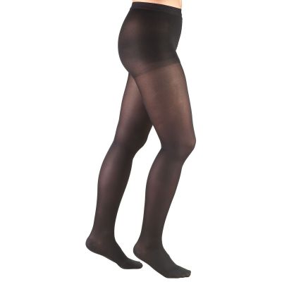 Truform Women's Pantyhose: 20-30 mmHg XL BLACK (0365BL-XL)