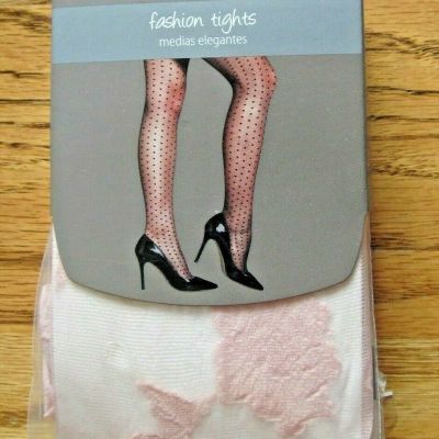 Fashion Nude MYSTICAL ROSE (Flowers) TIGHTS~New In Package~Women's Size 1