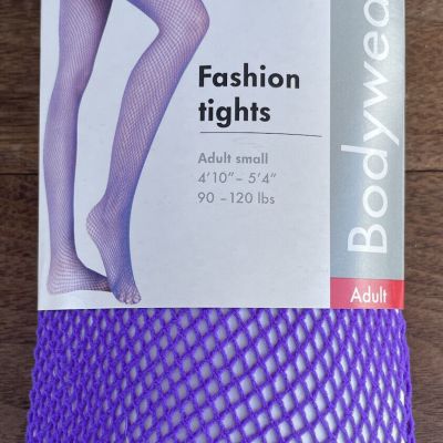 Party City Adult Body Wear Fishnet Tights Purple