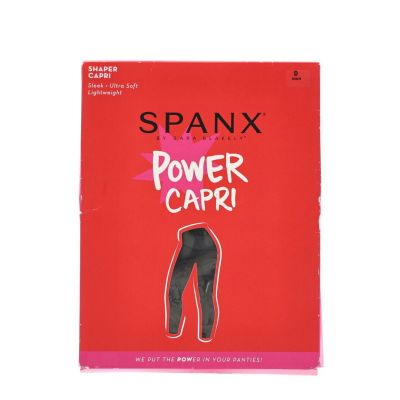 Spanx Women's Power Capri - D - Black 271798