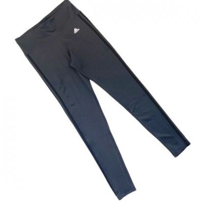 Adidas Gray Black Adidas Climalite Active Gym Workout Leggings Medium Bin 2Q