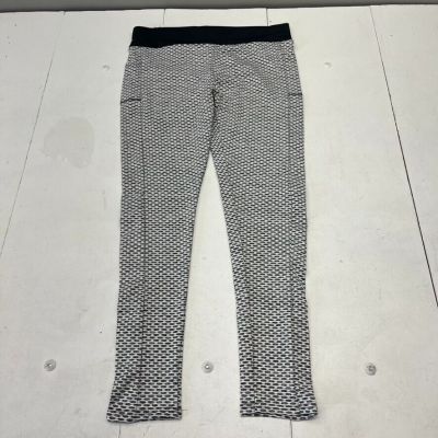 White Pocket Full-Length Ankle Butt Lifting Leggings Women's Size XX-Large NEW