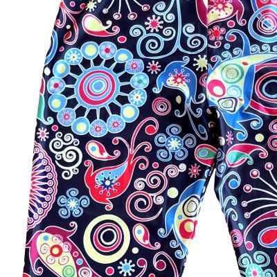 PAISLEY HALO HAVEN LOTUS LEGGINGS Colorful Bright MandalaSM MD LG XL 2XL 3XL 4XL