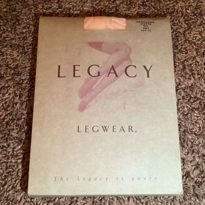 Legacy soft strong sheers control top pantyhose, color ivory, size: E