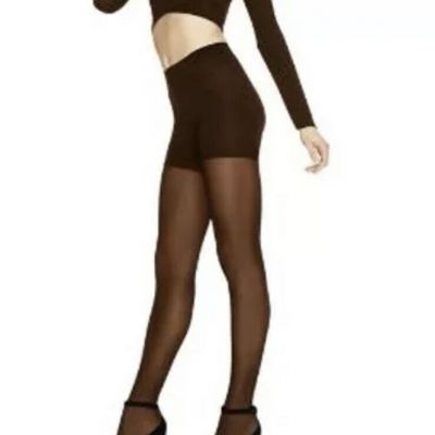 Free Ship! Perfect Tights, Flex Opaque Dark Coverage Coffee Sz Medium (Y1)