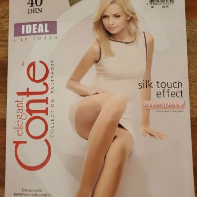 Conte TIGHTS Ideal 40 Den | Durable Silk Touch Ultimate Matt Classic Pantyhose