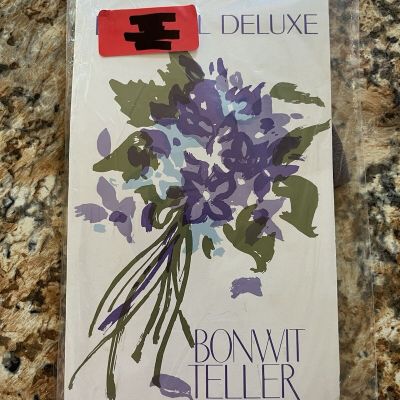 VINTAGE Bonwit Teller Reinforced Sandal Toe Stocking Deadstock Fits 8.5-11.5