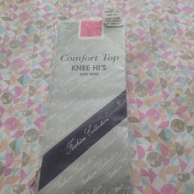 Women's Knee Highs Generic Fashion Collection Brand Hot Pink Size 8 1/2 to 11 NE