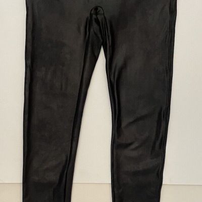 NWOT- Spanx Faux Leather Leggings for Women, Size M - Black, Style #2437