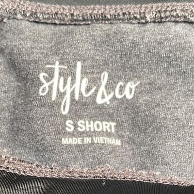Style & Co Plus Seamed Flair Leggings Grey Size S Great Condition