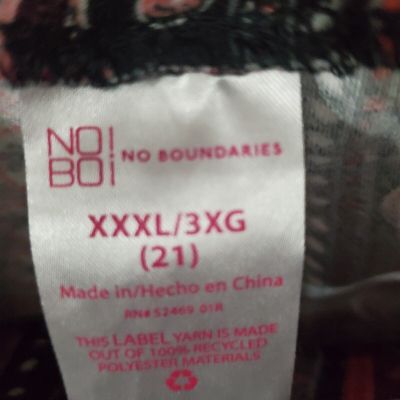 No Boundaries 3X Boho Style Leggings #4c