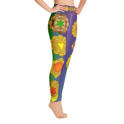 Golden Chakra Women's Pocketed Tights
