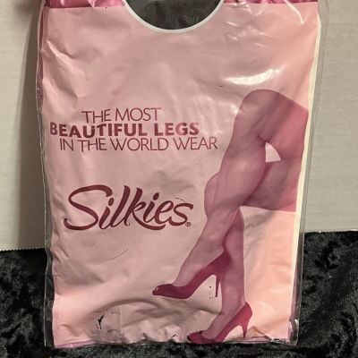 New Silkies microfiber tights medium Black