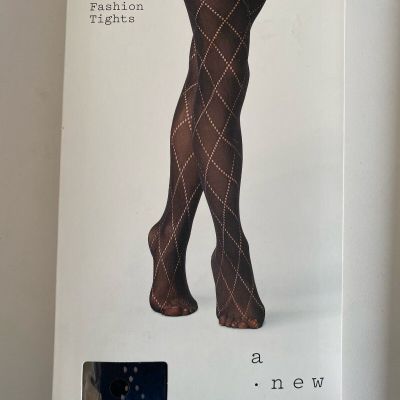 Fashion Tights - a new day || Black Sheer Tights With Diamond Pattern!