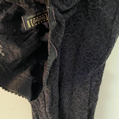 Wolford Black Lace Tights ~ Medium ~ Wien ~ Paris ~ London. Hard to Find $$$