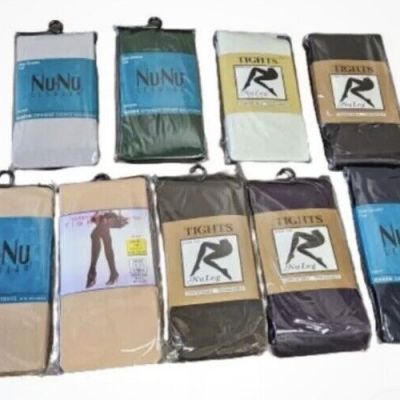 Lot of 50 Pieces Women’s Queen Plus Size High Fashion Assorted Color Tights