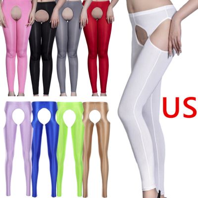 US Women's Suspender Nylon Pantyhose Thigh-High Stockings Lingerie  Tights Pants