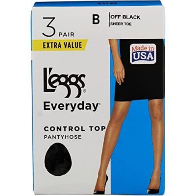 L'eggs Everyday Women's Nylon Pantyhose Control Top Panty-Multiple Packs Avai...