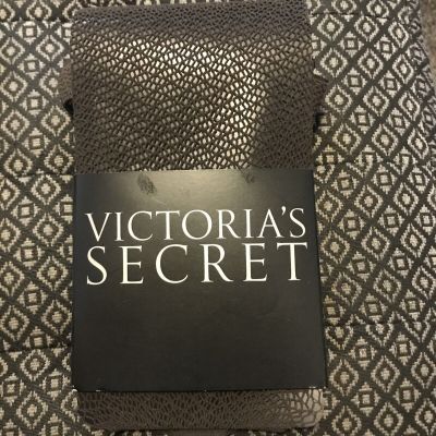 New Victorias Secret Fishnet Pantyhose Stockings Size One Size Color Belgium Cho