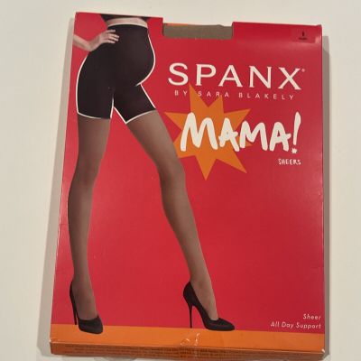 Spanx Mama Shaping Sheers Pantyhose Tights Nude Size B 015