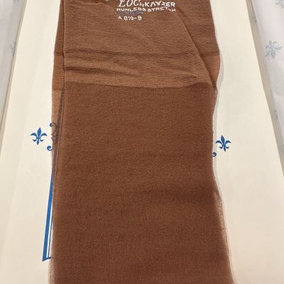 VINTAGE NEW Kayser Hosiery-Wonderloc KneeHigh-Debonair-Seamless-Sz8.5-9 A X 2