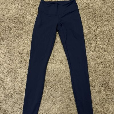 PRANA Leggings Womens XS Workout Gym Stretch Lightweight Blue Casual