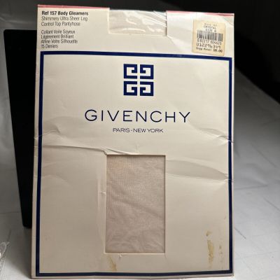 Givenchy NIP/NOS French Rib Crystal Pantyhose (B)