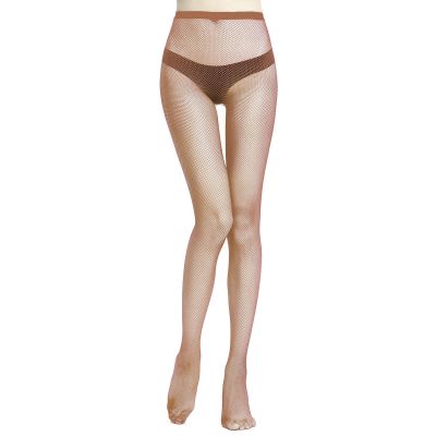 Stockings Seamless See-through Hollow Out High Waist Women Tights Perspective