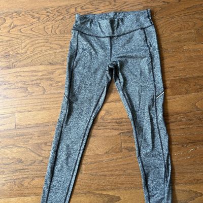 XERSION Full Length Legging Quick-Dri Gray Fitted Stretch Pant L